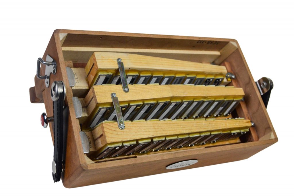 mcneela button accordion interior - reed banks