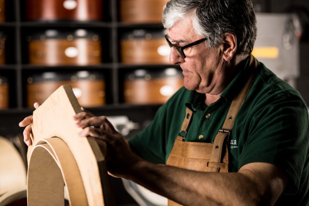 The art of bodhrán making