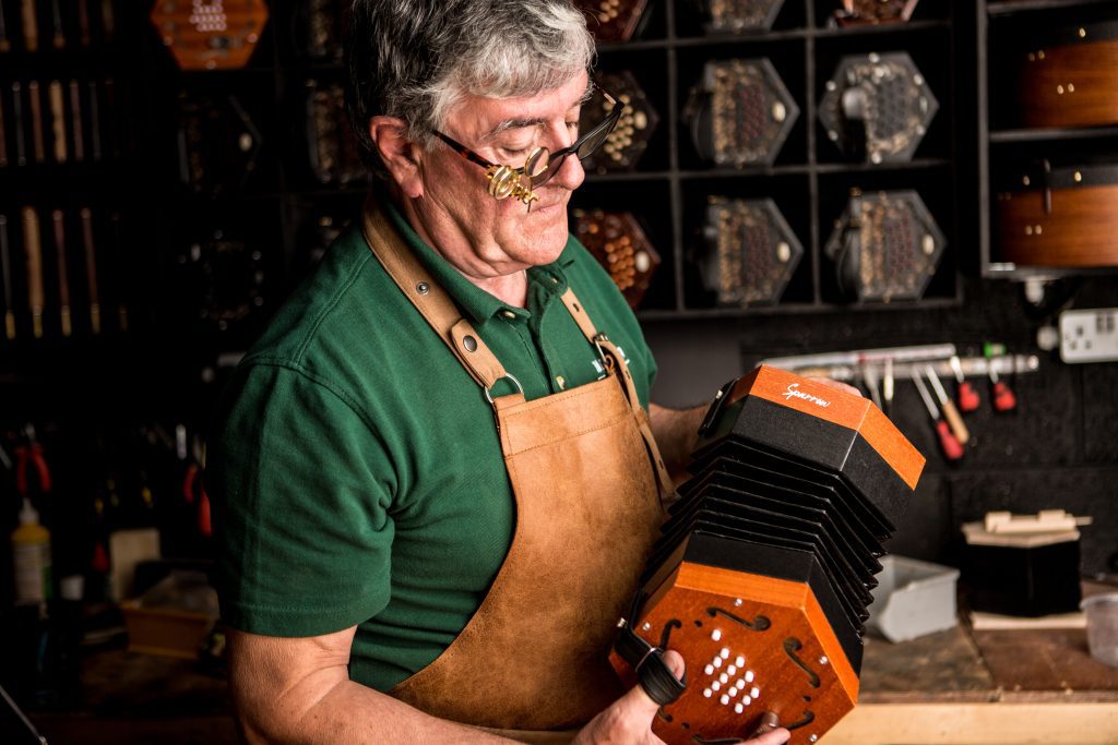 Learning concertina is child's play