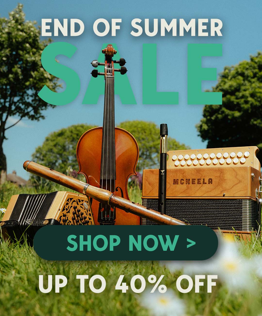end of summer sale