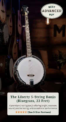 The Liberty banjo from McNeela